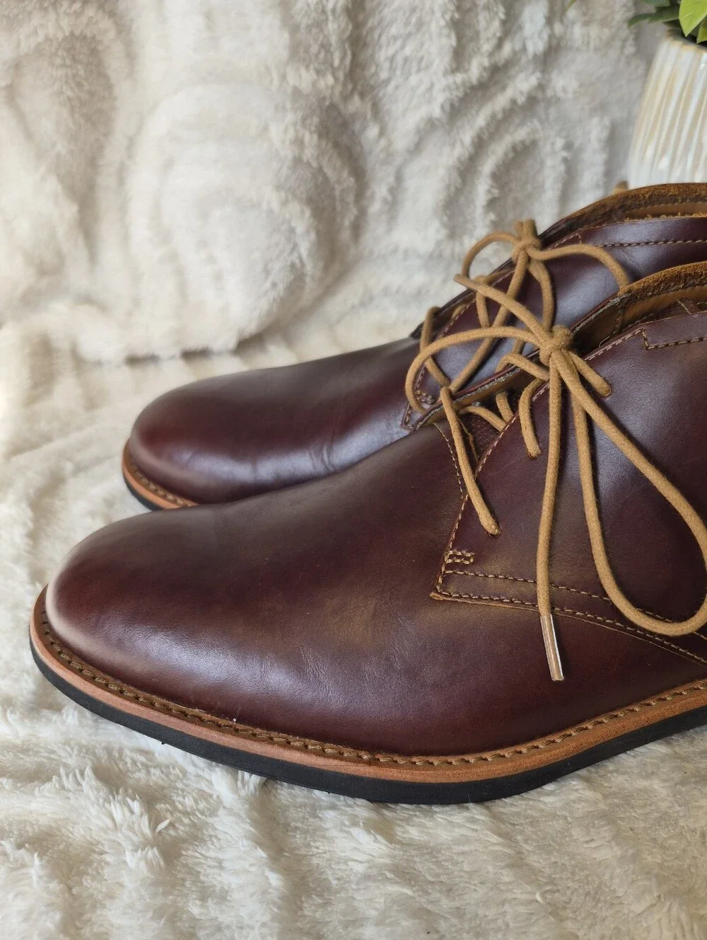 NEW Timberland Earthkeepers Kempton Chukka Boots Brown Leather Mens Sz 10.5 Wide